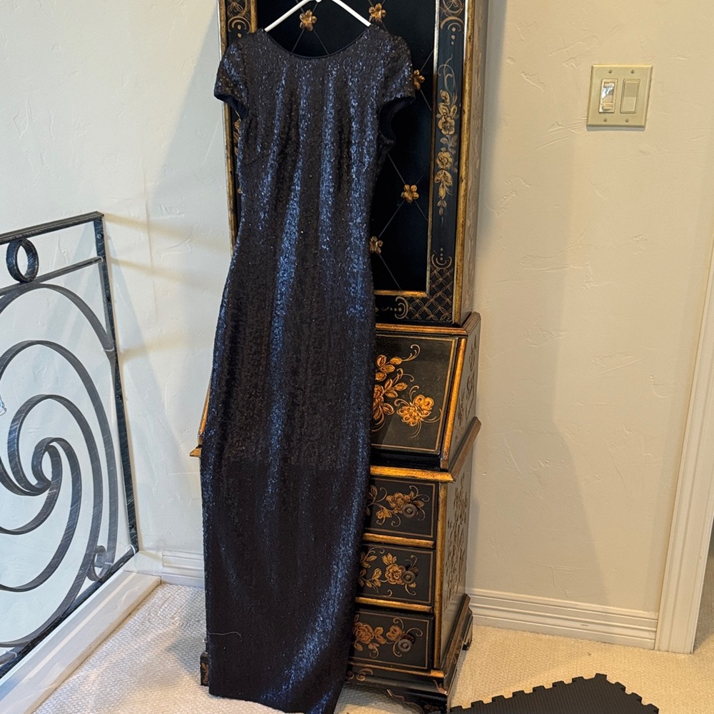 Dress the Population Black Sequin Dress
